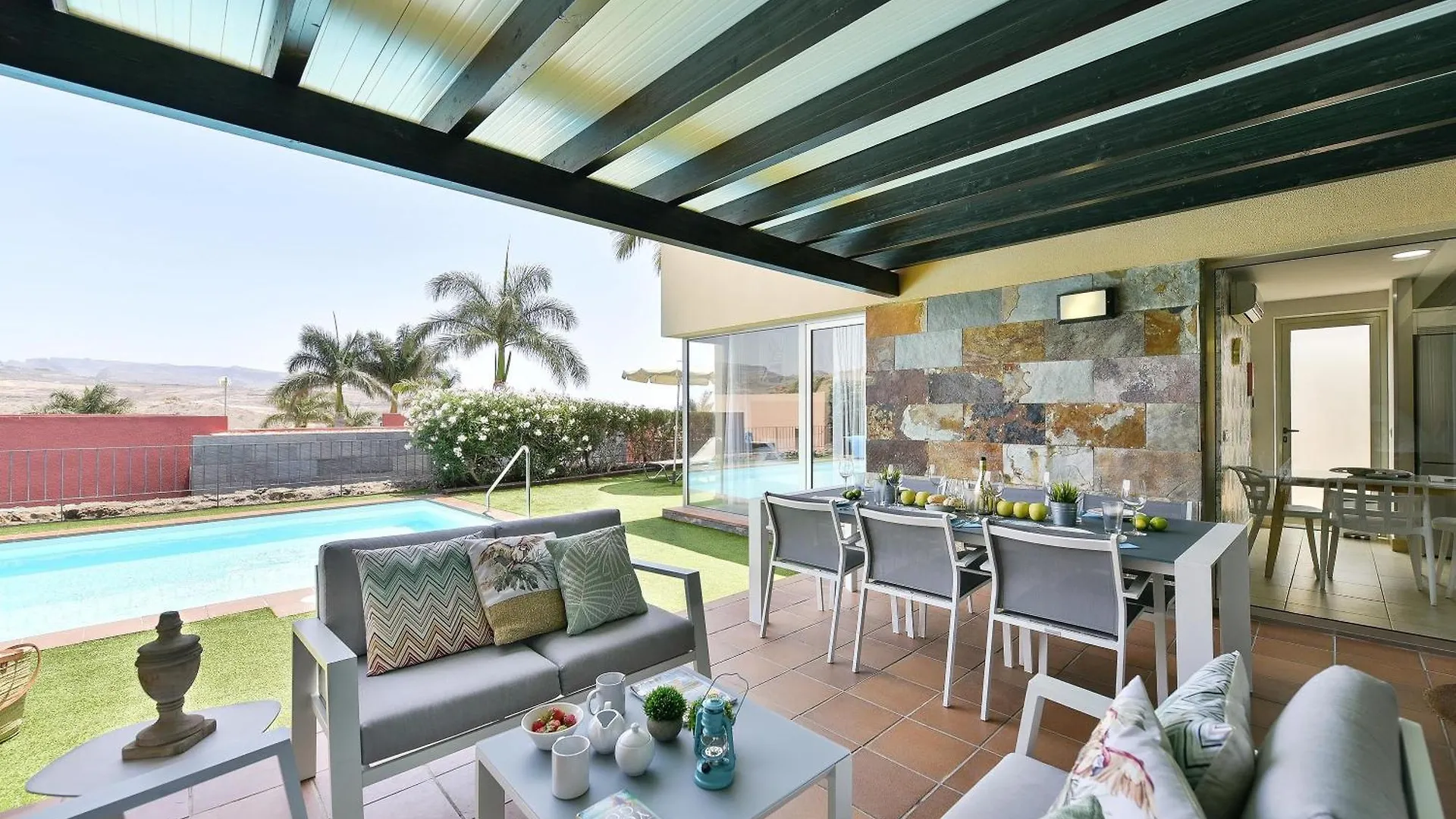 Villa Salobre Golf Dos Luxury Retreat In Gran Canaria Private Outdoor Heatable Pool Bbq Facilities Shaded Outdoor Dining Area Salobre Golf,