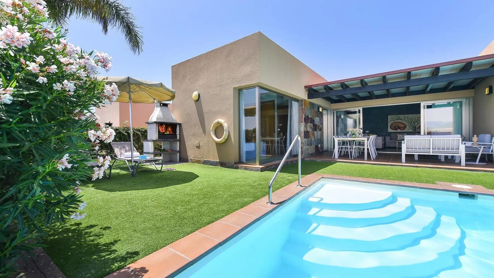 Villa Salobre Golf Dos Luxury Retreat In Gran Canaria Private Outdoor Heatable Pool Bbq Facilities Shaded Outdoor Dining Area Salobre Golf,